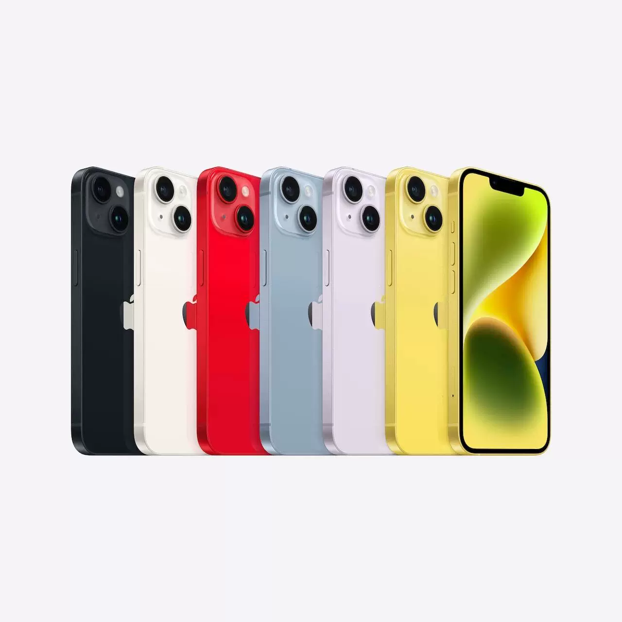 Телефон (Apple) iPhone 13 / 14 / 15, 6,1 дюйма, 5G, 128–256 ГБ, несколько цветов