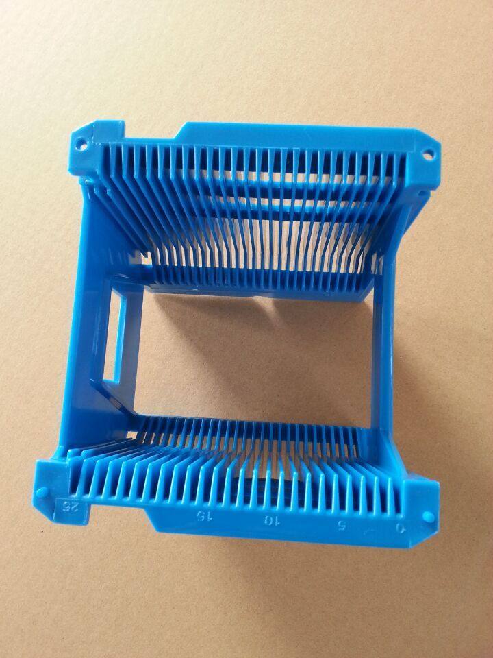5PP Cleaning Flower Basket Cleaning Frame Wafer Flower Basket Wafer Flower Basket Blue Flat Frame Silicon Flat Carrier