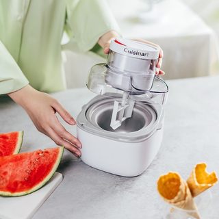 Cuisinart/美膳雅 小型家用冰激凌机全自动制作雪糕机意式冰淇淋