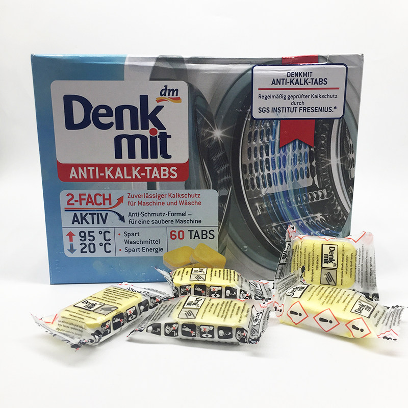 German DM washing machine cleaning agent cleaning and disinfection effervescent tablets drum straight wave wheel type tank mold remover 10 tablets
