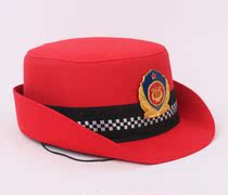 Musical Instruments Orchestra Costume Drum Number hat red performance hat band hat performance etiquette dress lady curl hat