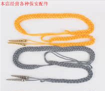 Security Cordon With Etiquette Uniform Uniform with band Performance Performances Dress Accessories Spirit With Shoulder Strap Pendant