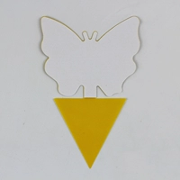 20 кусочков с двумя бабочками типа цветов