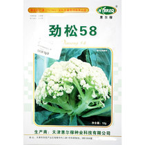 Jinsong 75 58 green stalk pine flower seed organic cauliflower cauliflower seed autumn cauliflower 60 days vegetable