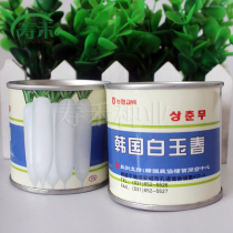 Korean white jade spring white radish seed vegetable seed autumn fruit Four Seasons balcony potted seed long