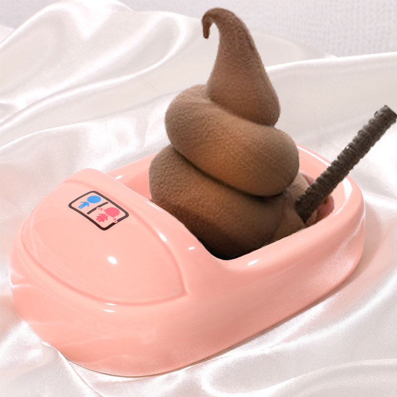 Creative Ice Cream Pan Cold Drinking Shop Small Eating Shop Casual Hall Featured Cutlery Cafe Personality Cutlery