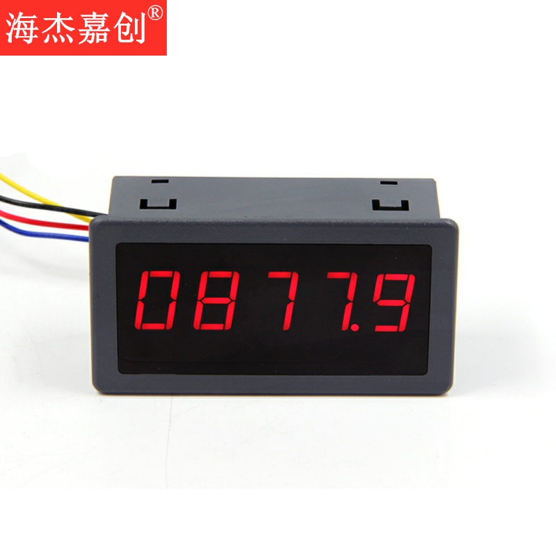 DC brushless motor number display measurement frequency speed Hall switch tachometer 5V12v24V voltage