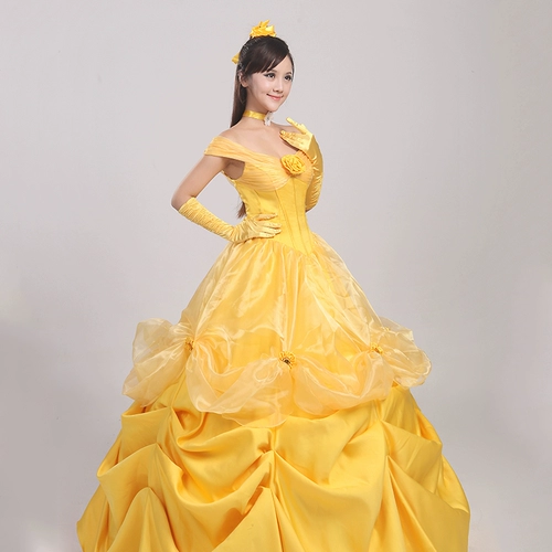 Косплей костюм для взрослых Disney Anime Beauty с зверя