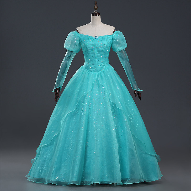 Transform into a fairytale princess this christmas! the disney little  mermaid ariel princess dress 3129-