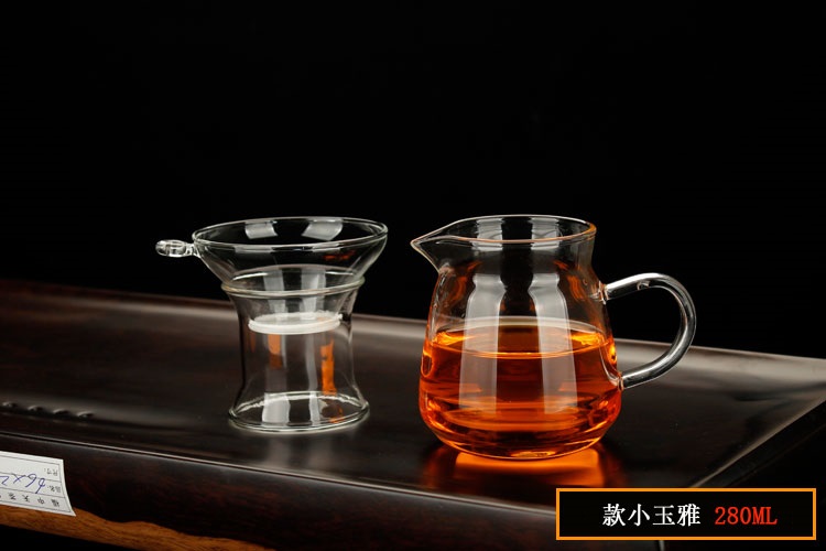 Kính dày Gongdao cốc công bằng chất lượng cao thủy tinh chịu nhiệt trà Kung Fu đặt tách trà công cộng trà biển - Trà sứ bình pha trà