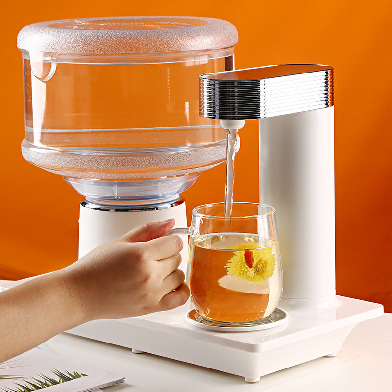 Instant hot tea brewing kung fu tea set home simple automatic office reception tea tray complete set with bucket