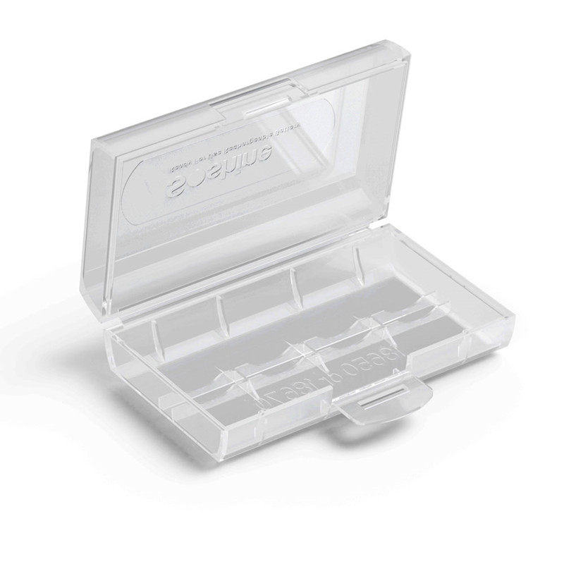 5 quality transparent PP material 18650 battery case containing box box box retaining box 2 section of containing box-Taobao