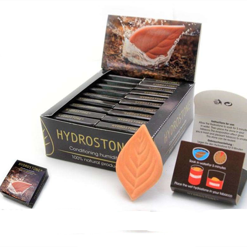 HYDROSTONE cigar cut tobacco clay moisturizing sheet special leaf-shaped clay firing professional moisturizing accessories tool