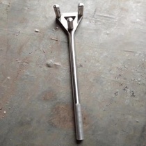 Three-claw valve wrench 550mm Y-shaped valve hook stainless steel three-claw wrench spot direct sales large quantity discount