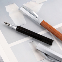 Pen hanging mahogany pen special small art tip adult students calligraphy writing pen business customization