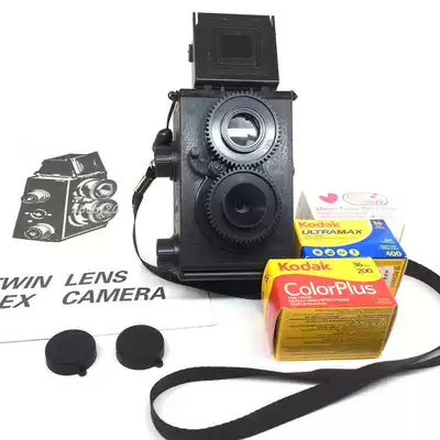 Adult's science camera sends baby bag film retro dual-reflex camera assembly holiday gift birthday gift