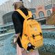 French Colorin Kite School Bag for Female College Students, Designer Niche Couple Backpack, Large Capacity Backpack