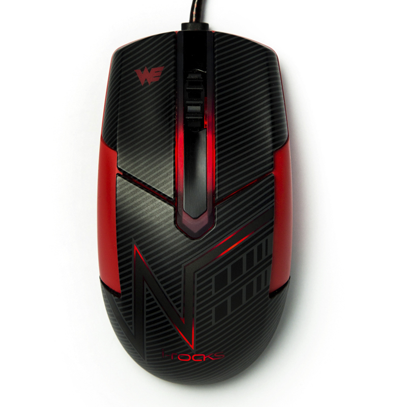 IROCKS Eric Zirconium Zr-60 Gaming RGB illuminated wired mouse LOL) WE CONDI GRAB the dragon