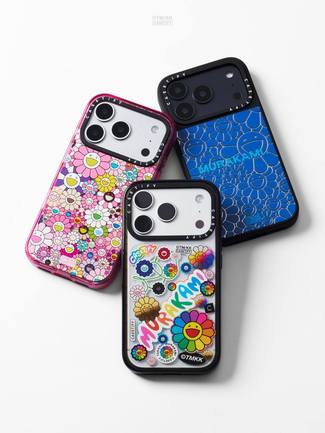 村上隆彩色太阳花盛开Casetify 翻盖式防摔保护壳适用iPad Pro13/12.9