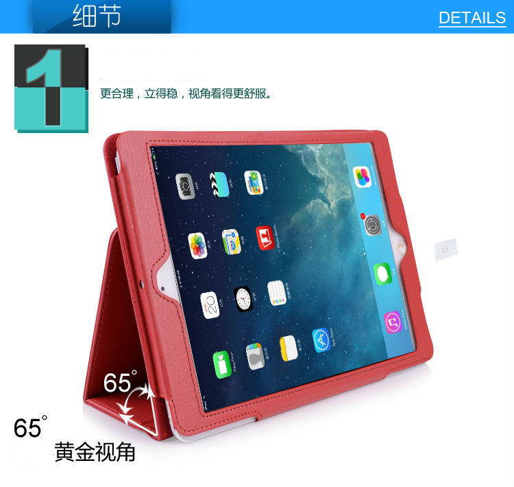 của Apple mới máy tính bảng ipad khí tay áo bảo vệ ban đầu 5 4 3 Mini2 vỏ bao da mỏng nhỏ 1 - Phụ kiện máy tính bảng bàn phím kết nối ipad