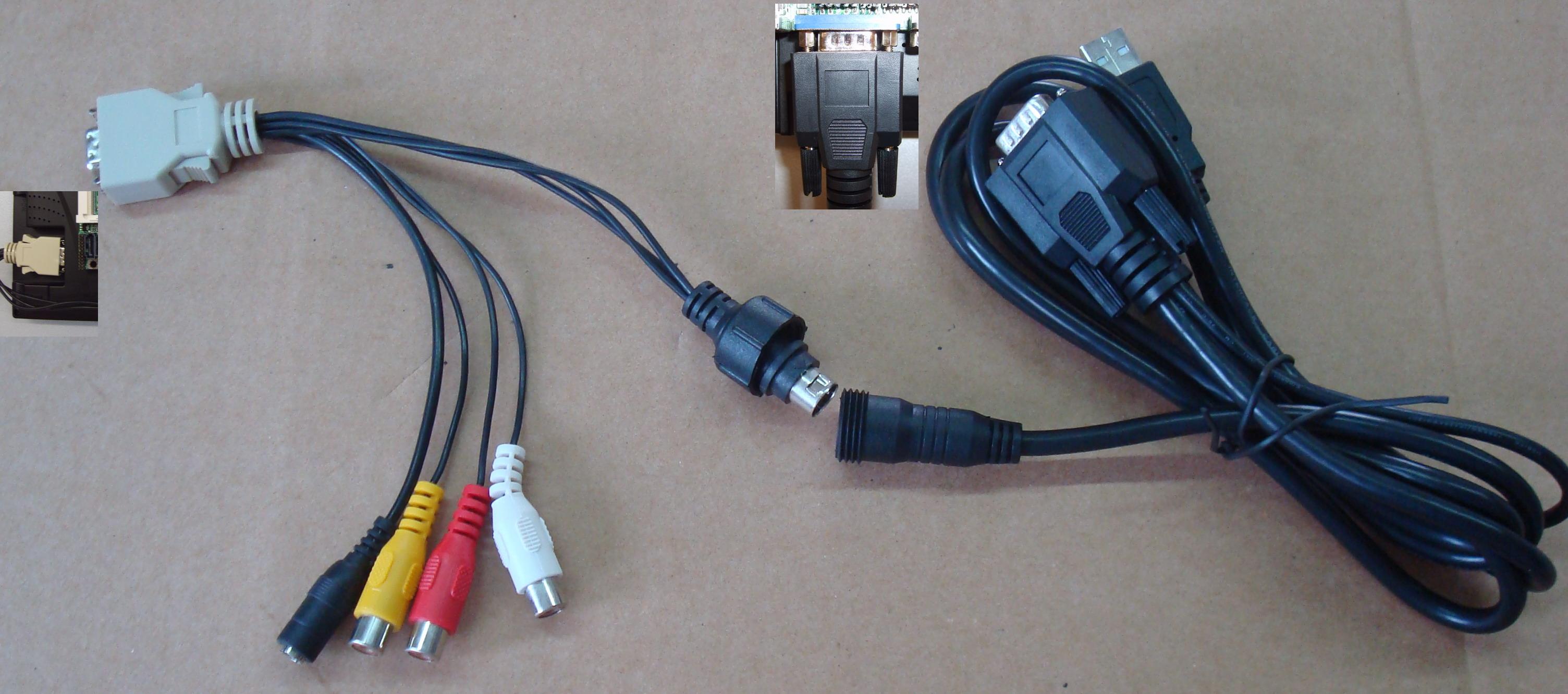 Lilip display wiring SKS VGA cable