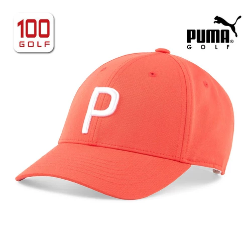 Puma/彪马 Шляпа для гольфа женщина новая пони P модная солнцезащитная козырька регулируемая спортивная шляпа