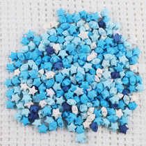 Gradient Blue Finished Stars Send Glass Bottles Stars Bottle Hsu May Bottle 7 New Years Gift Graduation Season Gifts classmates