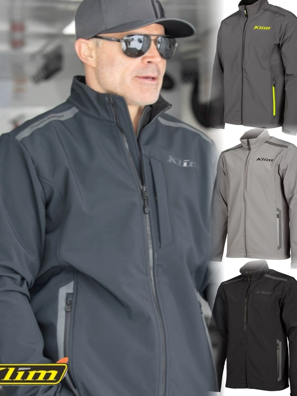 Klim Delta Jacket Delta Motorcycle Riding Softshell Jacket Outdoor Mid-Layer Warm Top