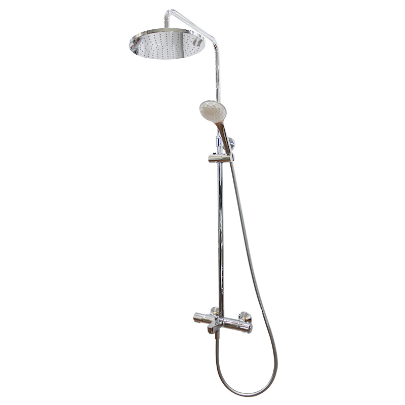 Qiyue constant temperature three-outlet shower column-hard pipe link (comfortable version)