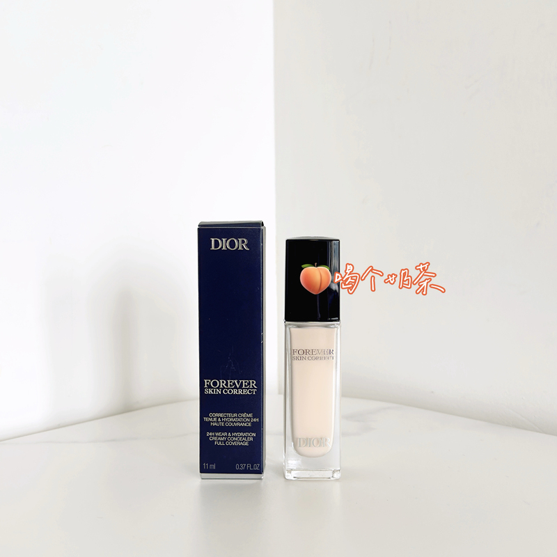 Dior Long-Lasting Brightening Concealer 00 Covers Dark Circles and Brightens Without Sticking 11ml