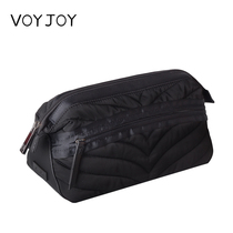 High-value wash cosmetic bag womens large-capacity handbag business travel storage bag built-in cosmetic bag Black model