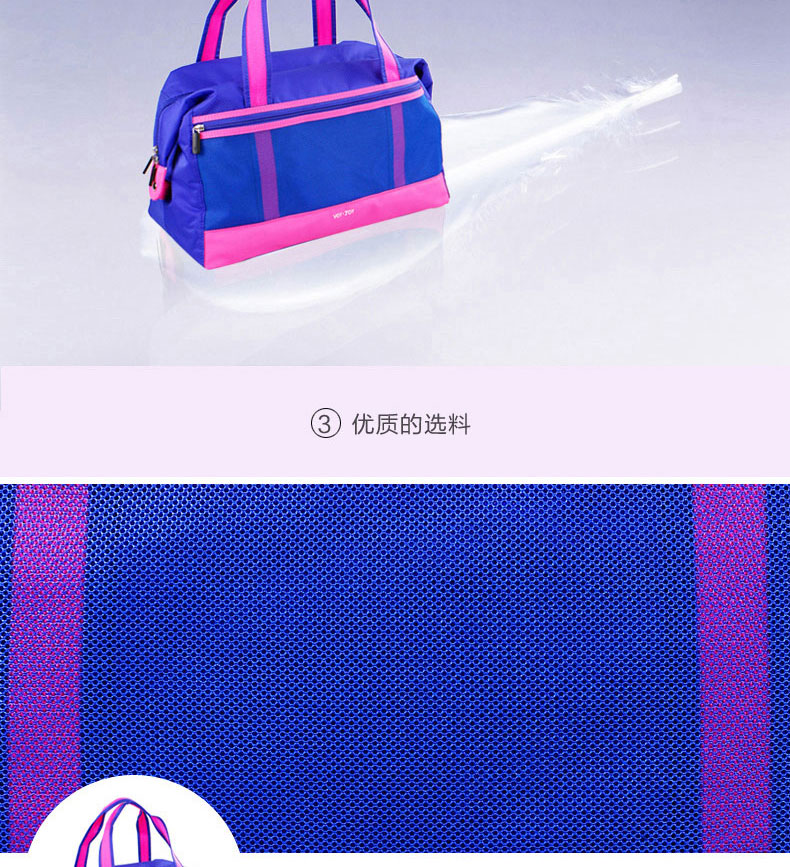 VOYJOY túi du lịch khoảng cách ngắn túi thể dục nữ túi màu hit duffel túi nylon túi du lịch thể thao - Túi du lịch túi du lịch adidas