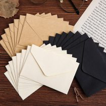 Retro square mini envelope fresh kraft paper envelope card card in receiving love letter classmates