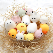 Little seal animal group chick Jun pinching music cute object decompression venting childrens gift toys