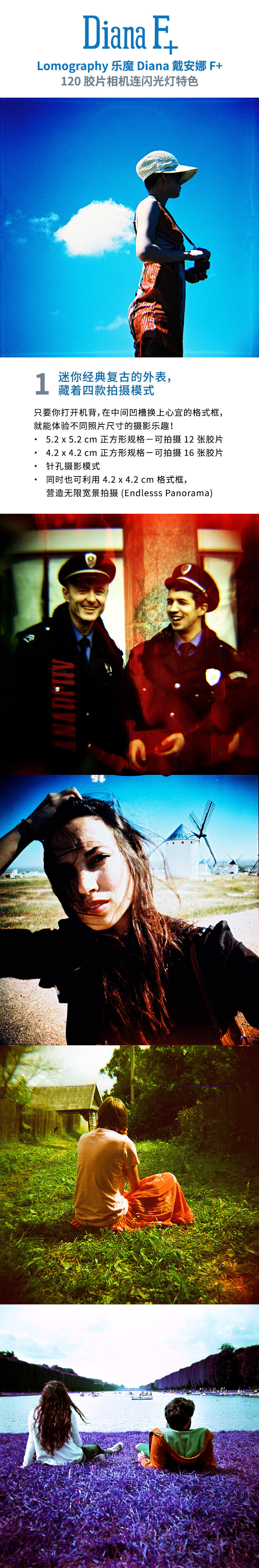 LOMO камера None Diana F+ 10 120