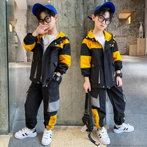South Korean boy jacket 2021 new CUHK child Han version children casual ocean gas spring and autumn money boy child clothing suit
