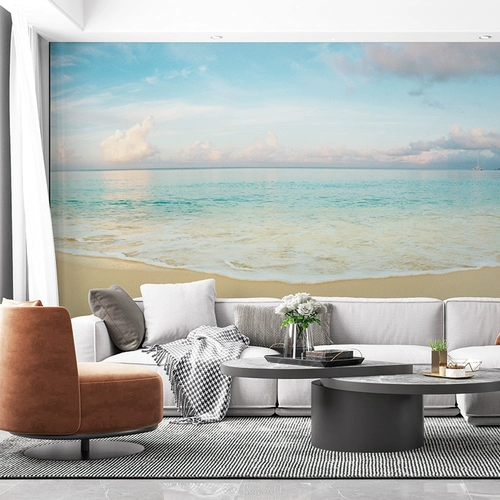 Стена ткань гостиная на заказ телевизионный фоновый