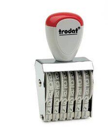  trodat zoda strap digital seal 1556 runner number seal 6 digits character high 5mm-Taobao