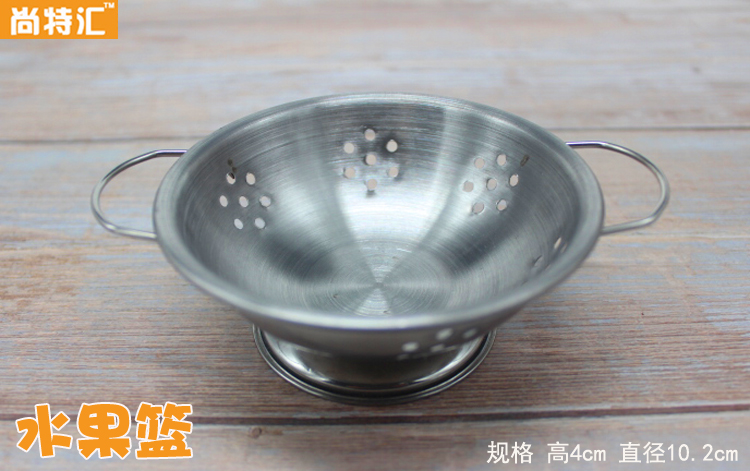 Trẻ em chơi mô phỏng nhà bếp mini đồ chơi rung cô gái nấu cơm nấu bằng thép không gỉ thực sự nấu thức ăn bộ trà đồ chơi nấu ăn cho bé