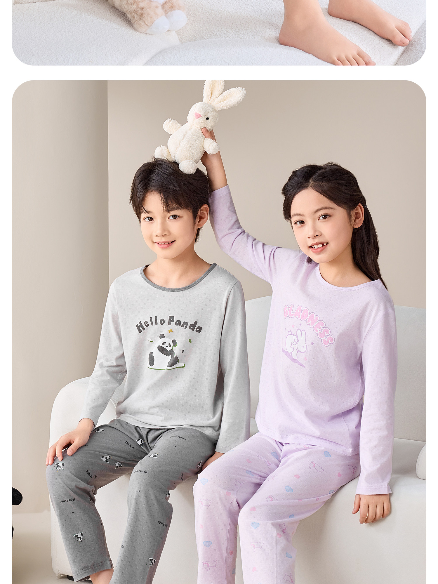 Summer New Arrival Mesh Pure Cotton Antibacterial Air Conditioning Clothes Red Beans — 29