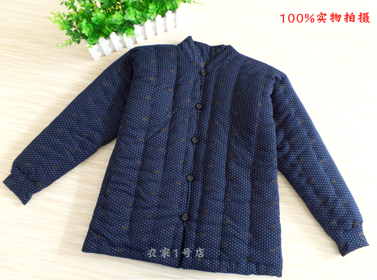 Handmade cotton tự nhiên quần dịch vụ nhà người đàn ông ấm áp của người lớn trung và cũ tuổi cotton coat dày có thể được tùy chỉnh