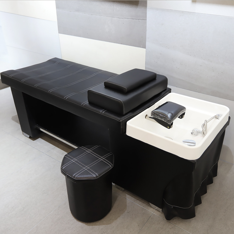Shampoo bed special hair salon Thai hair salon flushing bed massage multifunctional full lying head treatment bed