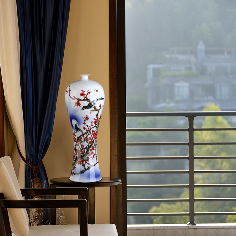 The Master of jingdezhen chinaware big vase beaming furnishing articles gifts hand - made hotel club villa