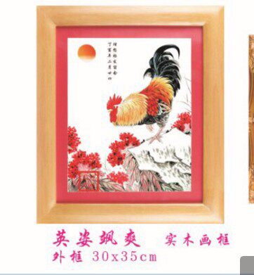 The new baby fetal hair painting fetal hair painting in the Year of the Rooster is heroic and cool, and the manufacturer customizes the baby gift baby souvenir