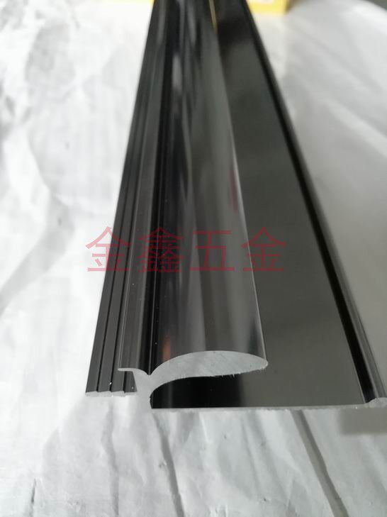 Phoenix tail handle U-shaped overall cabinet handle hidden cabinet door handle aluminum alloy embedded invisible handle 3 meters