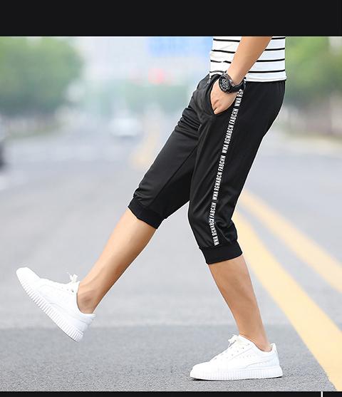 Quần short 9,9 nam mùa hè quần xòe giản dị Phiên bản Hàn Quốc của xu hướng quần 10 nhân dân tệ hoặc ít hơn quần thể thao 7 quần quần áo thể thao nam