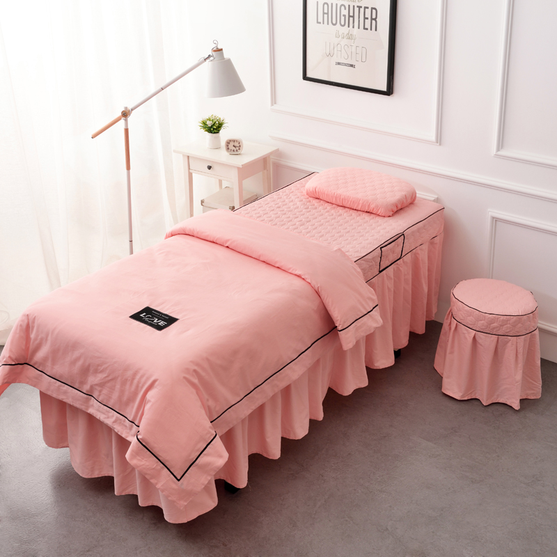 tối giản massage thẩm mỹ viện giường chăn giá bán buôn châu Âu độc quyền mỹ SPA liệu pháp mát-xa giường chăn bông - Quilt Covers chăn ga đẹp
