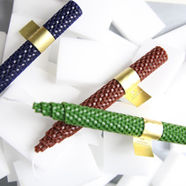 Honeycomb candle ins long pole wax Hand-made candlelight dinner Western restaurant scene arrangement Candlestick candle tip beeswax