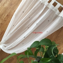 New products Foreign trade Original Single finished curtain export curtain gauze veil embroidered bedroom kitchen balcony shade curtain