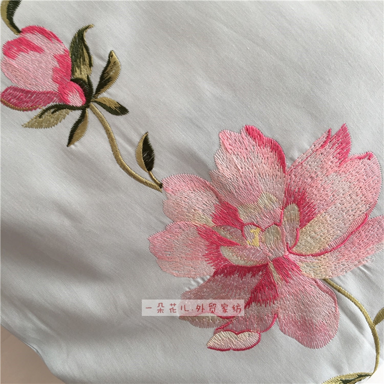 Bông hoa bướm, Vỏ gối bằng vải cotton, Túi thêu hình con bướm 50 75 gối cho bà bầu